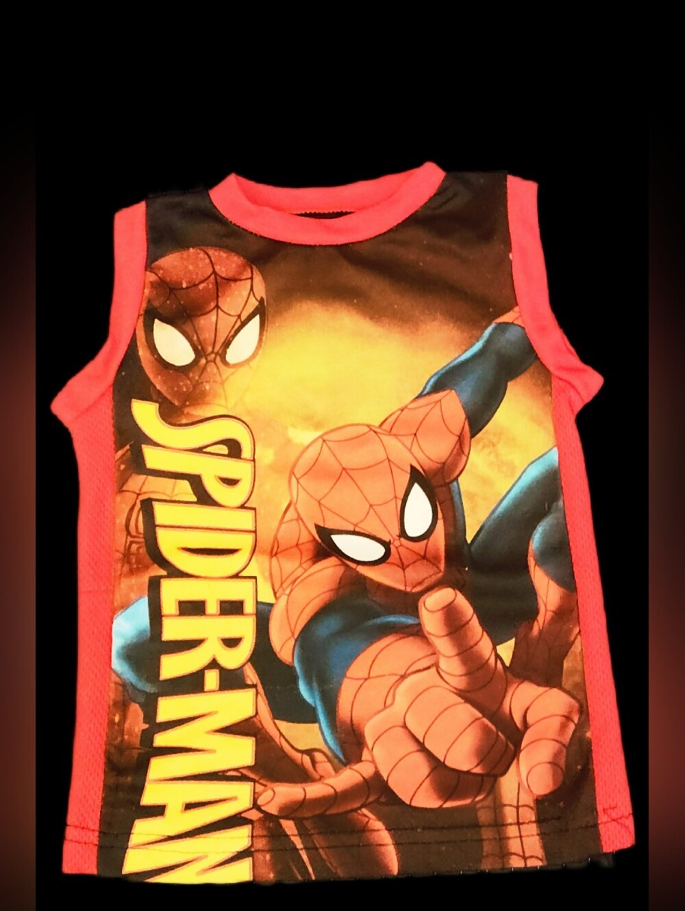 #KCB36 Spider-Man Red Tank Top for Kids